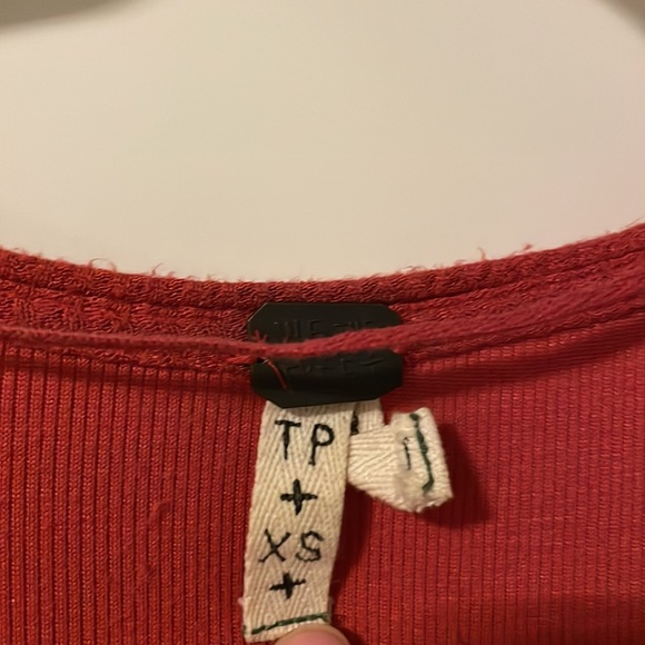 Free People Boho Waffle Knit Top 🧶 - Picture 5 of 5